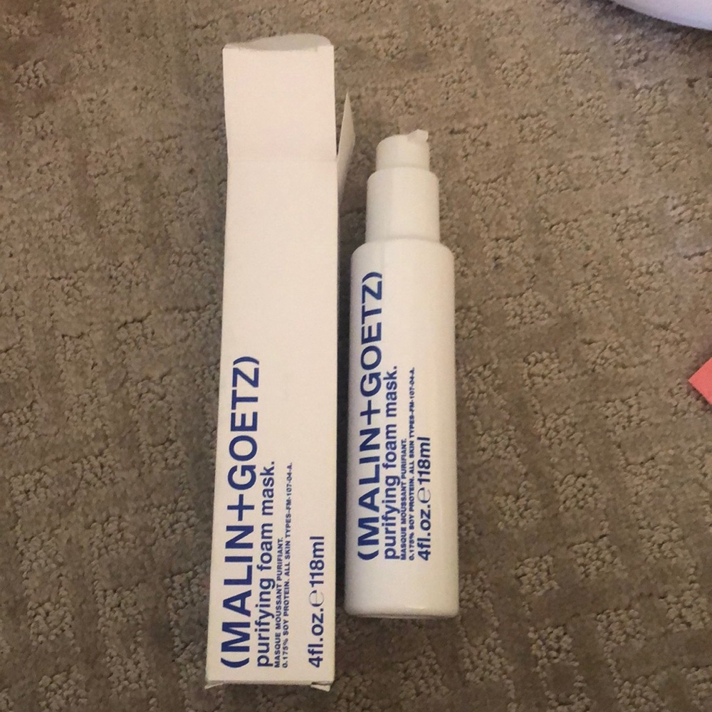 malin + goetz purifying foam mask 4oz exp 20261019